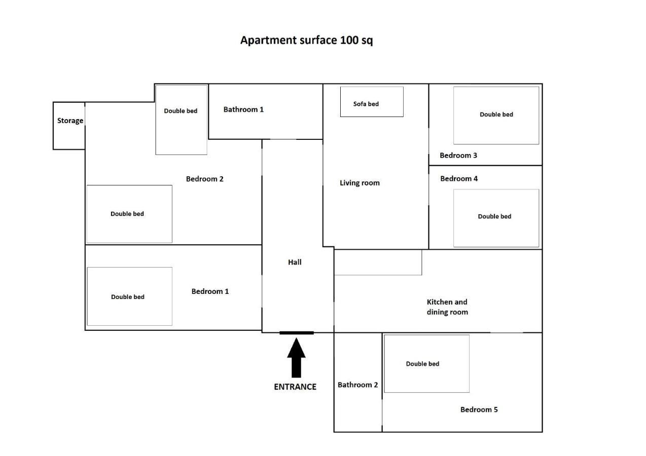 Top Location Apartments Topolowa Street Krasków Exterior foto